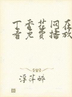 丁香花网在线观看免费播放电视剧