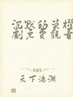 沉默的荣耀电视剧免费观看全集高清