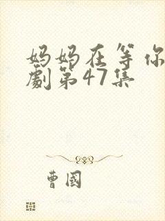 妈妈在等你电视剧第47集