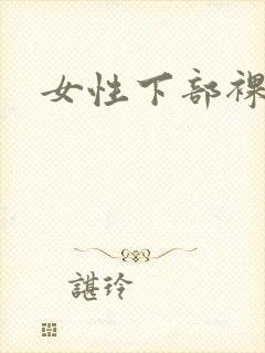 女性下部裸体照