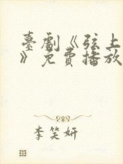 台剧《弦上光年》免费播放全集