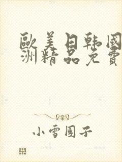 欧美日韩国产亚洲精品免费