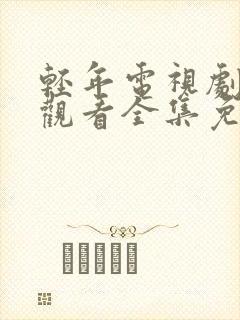 轻年电视剧在线观看全集免费高清封面