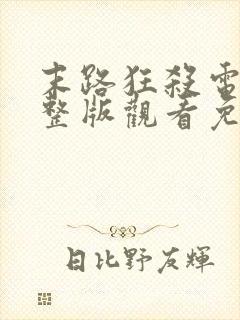 末路狂杀电影完整版观看免费美国封面