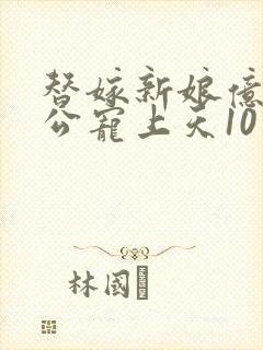 替嫁新娘亿万老公宠上天10封面