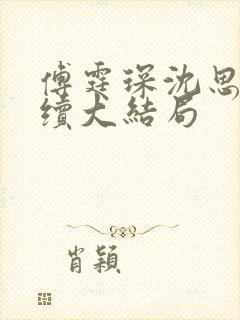 傅霆琛沈思雨后续大结局