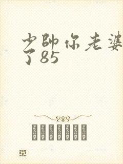 少帅你老婆又跑了85