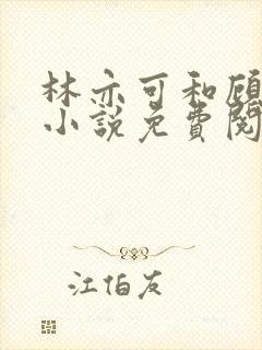 林亦可和顾景霆小说免费阅读