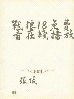战狼18免费观看在线播放国语高清