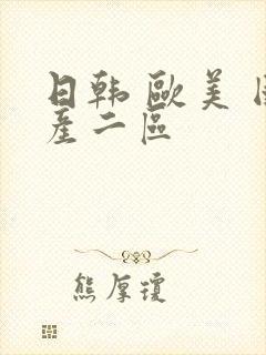 日韩 欧美 国产二区