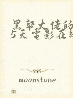 黑帮大佬的365天电影在线无删减封面