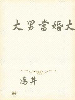 大男当婚大结局封面
