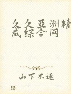 久久亚洲精品人成综合网