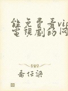 能免费看vip电视剧的网站封面