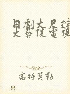 日剧大尺推荐最火艺伎电视剧