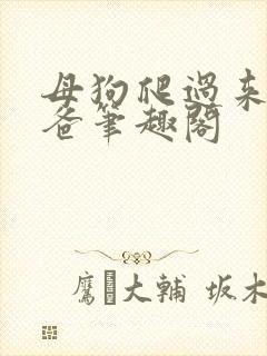 母狗爬过来叫爸爸笔趣阁封面