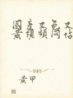 国产又色又爽又黄视频网站