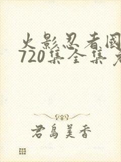 火影忍者国语版720集全集免费观看