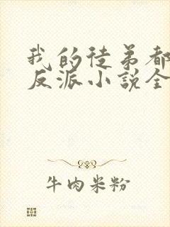 我的徒弟都是大反派小说全文在线阅读封面