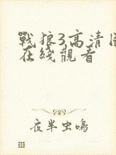 战狼3高清国语在线观看