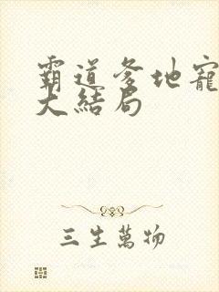 霸道爹地宠又撩大结局封面