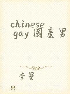 chinese gay 国产男男