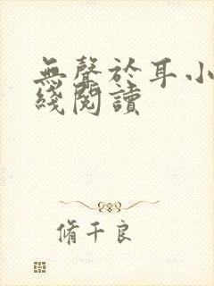 无声于耳小说在线阅读