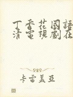 丁香花国语版高清电视剧在线观看