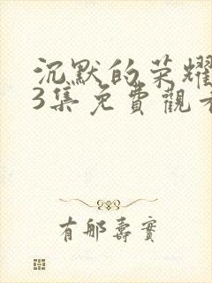 沉默的荣耀第13集免费观看