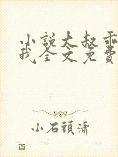 小说大叔乖乖宠我全文免费阅读