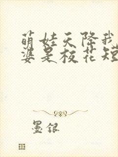 萌娃天降我的老婆是校花短剧封面