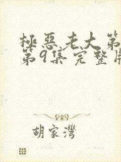 极恶老大第二季第9集完整版