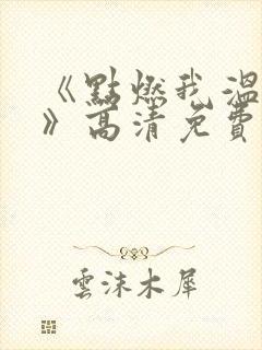 《点燃我温暖你》高清免费观看完整