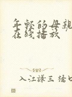 年轻的母亲4 在线播放封面