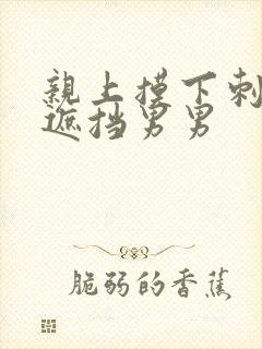 亲上摸下刺激无遮挡男男