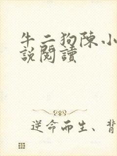 牛二狗陈小燕小说阅读