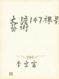 大胆147裸体艺术封面