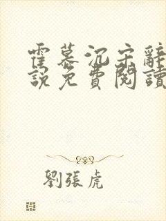 霍慕沉宋辞微小说免费阅读宋重生小说