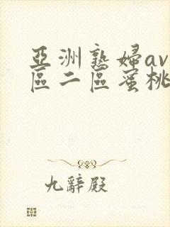 亚洲熟妇av一区二区蜜桃第1集