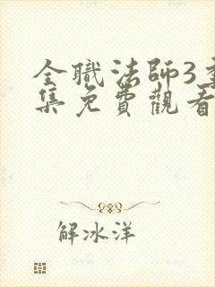 全职法师3季全集免费观看完整版