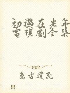 初遇在光年之外电视剧全集免费观看完整版