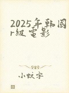 2025年韩国r级电影封面