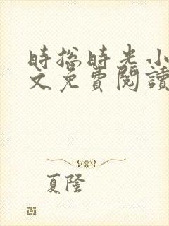 时总时光小说全文免费阅读