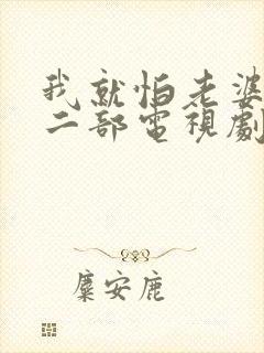 我就怕老婆了第二部电视剧免费观看