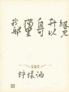 我独自升级漫画哪里可以免费封面