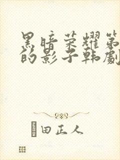 黑暗荣耀第二季的影子韩剧免费观看