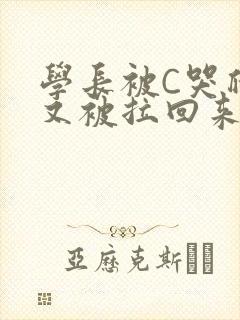 学长被C哭爬走又被拉回来封面