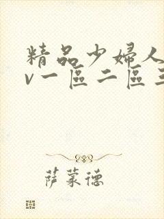 精品少妇人妻av一区二区三区