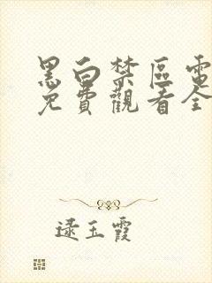 黑白禁区电视剧免费观看全集完整版