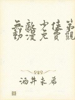 无敌少侠第三季动漫免费观看高清